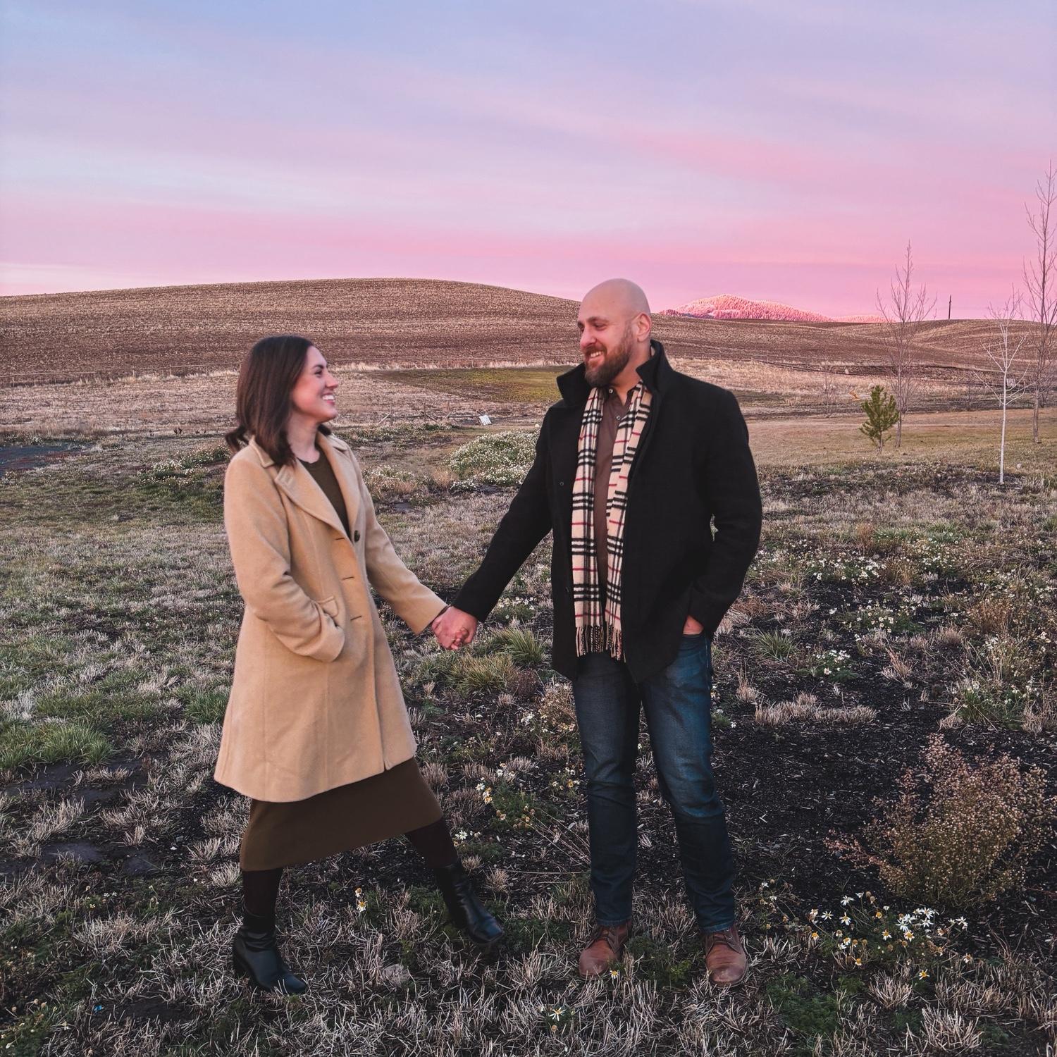 Thanksgiving 2024 during a beautiful Moscow, Idaho sunset.