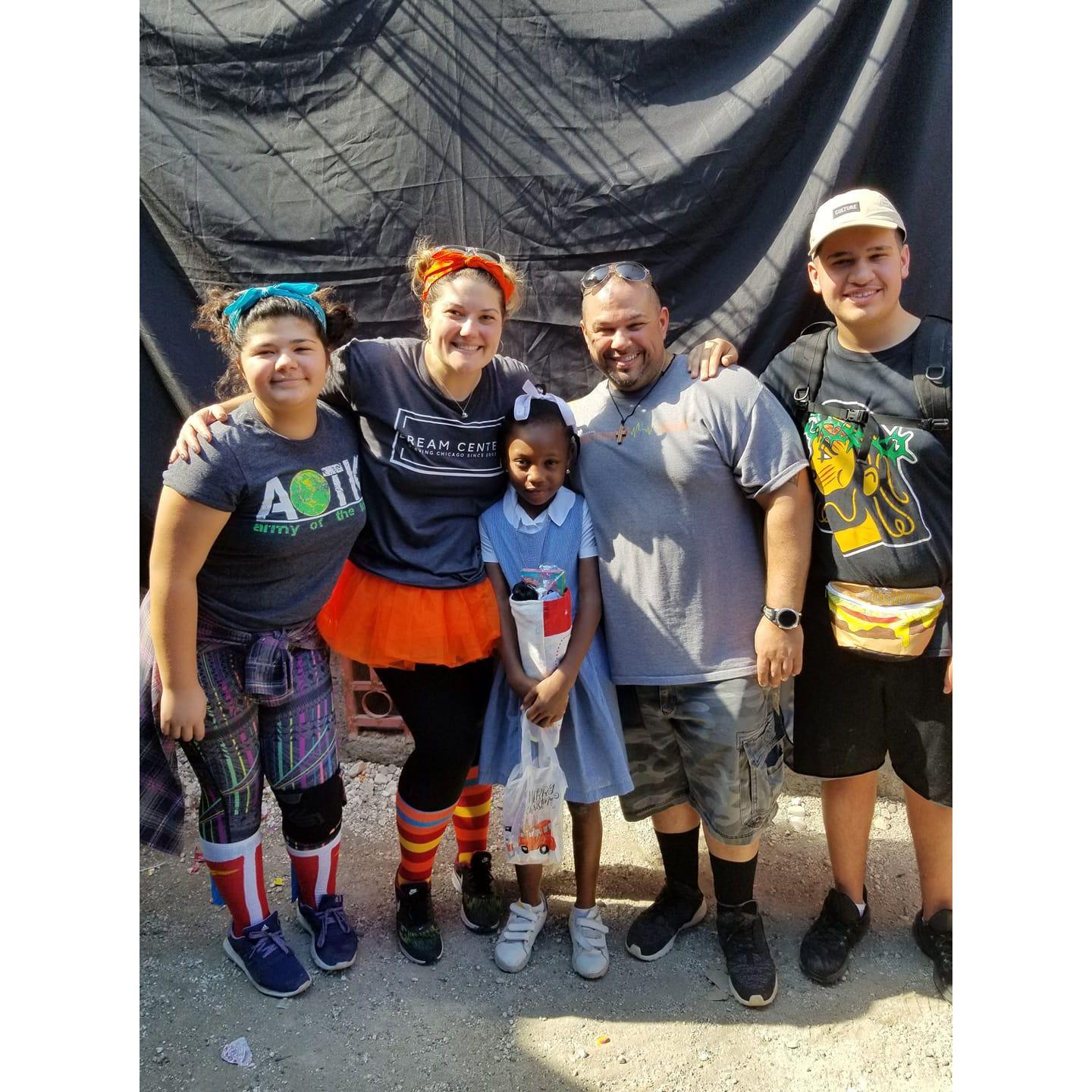 First mission with the whole family