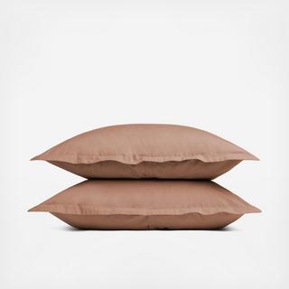 Percale Long-Staple Egyptian Cotton Sham, Set of 2