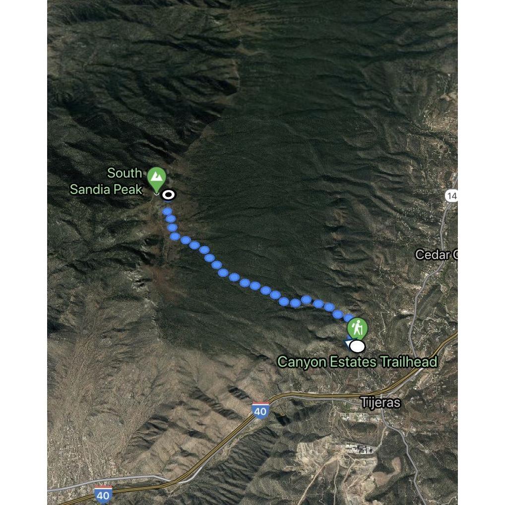 South Sandia Peak Summit // 7.12.20
