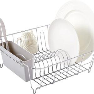 Dish Drying Rack & Cutlery Holder 2 Piece Set