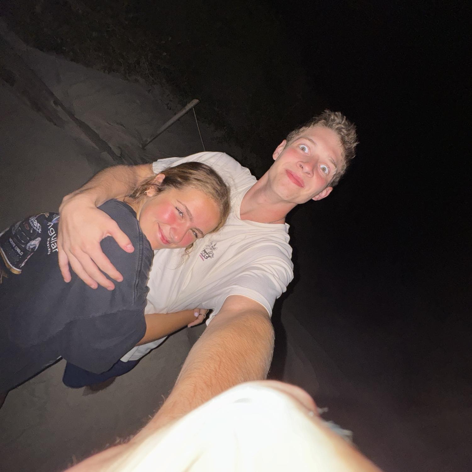 Late night beach walk 🏝️