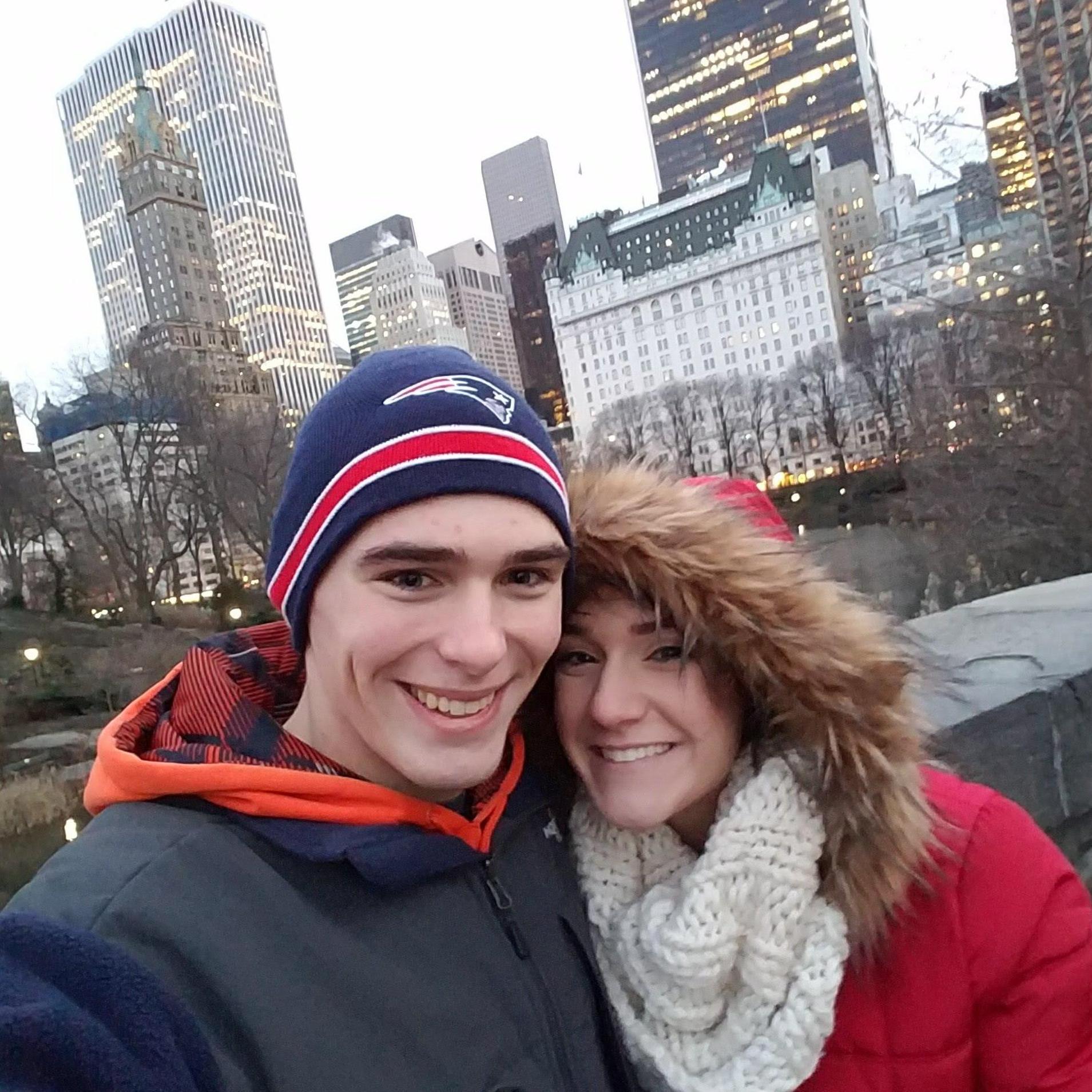 NYC at Christmas time