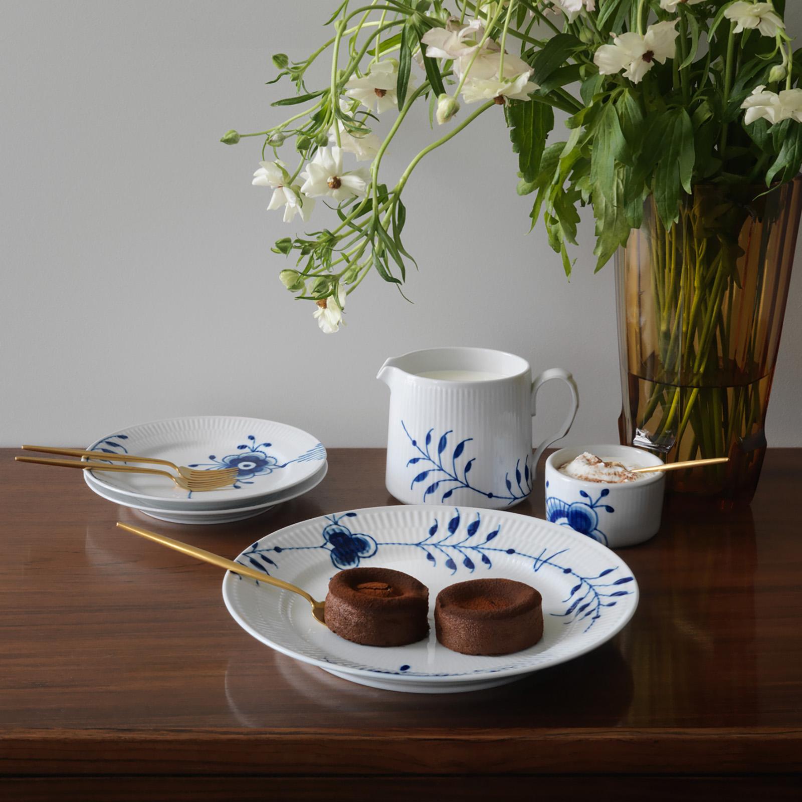 Royal Copenhagen, Blue Fluted Mega Deep Plate | Zola