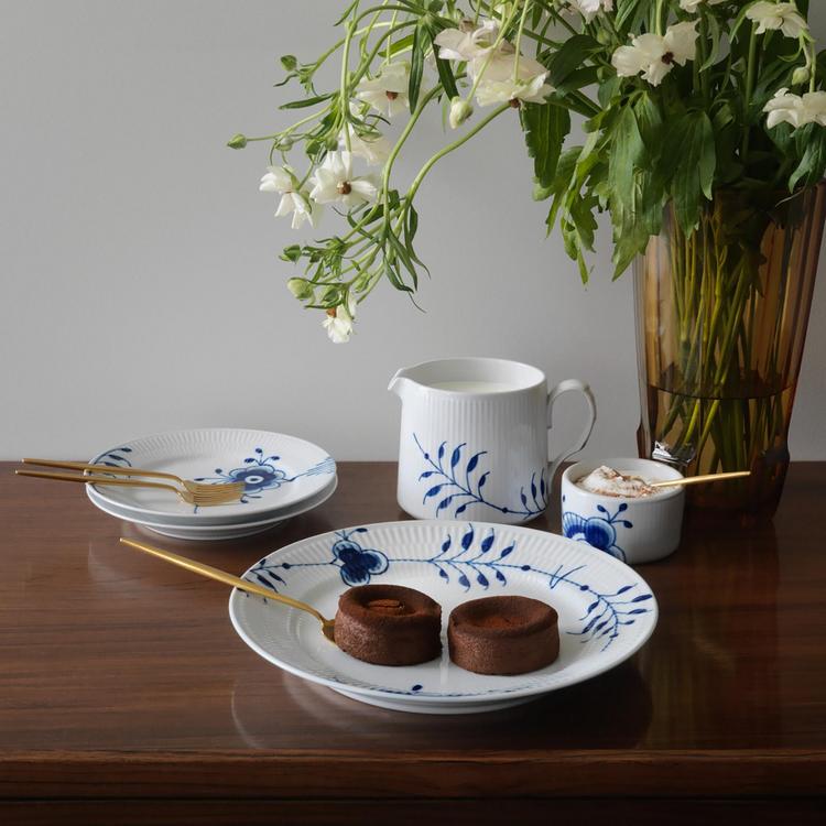 Royal Copenhagen, Blue Fluted Mega Deep Plate | Zola