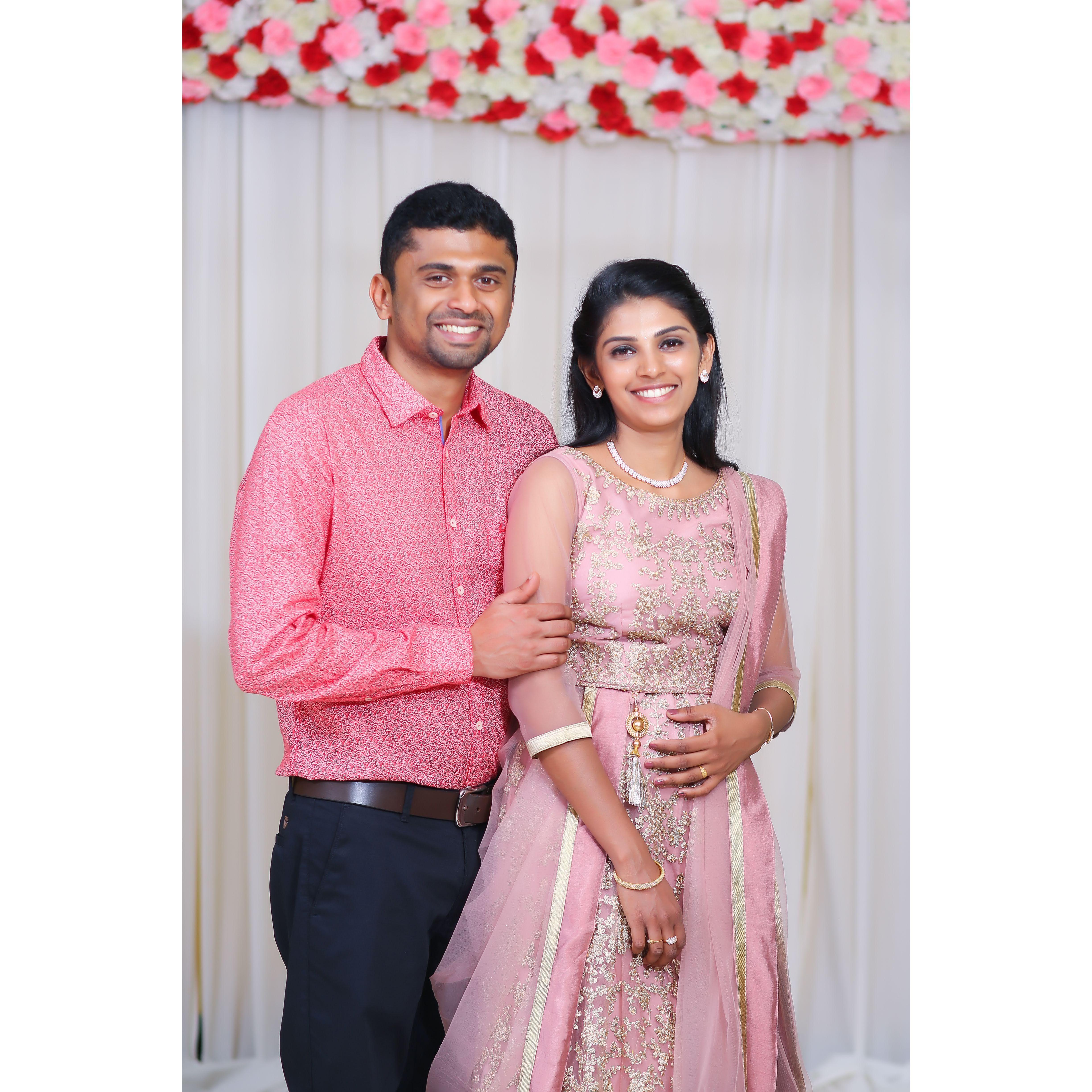 Elvin's elder brother Emil and his wife Melia