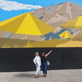 The Umbrellas Mural