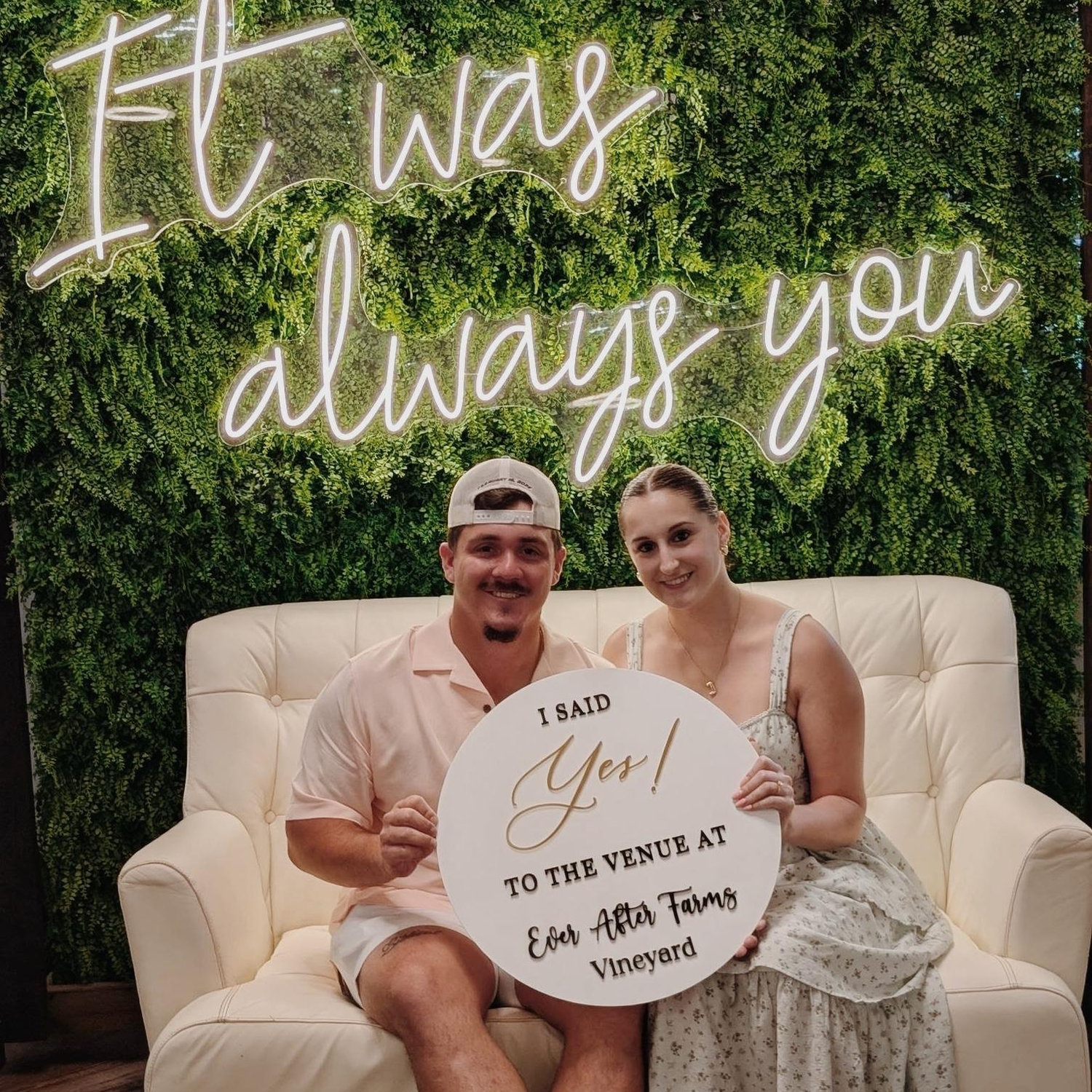 The day we said yes to our wedding venue!