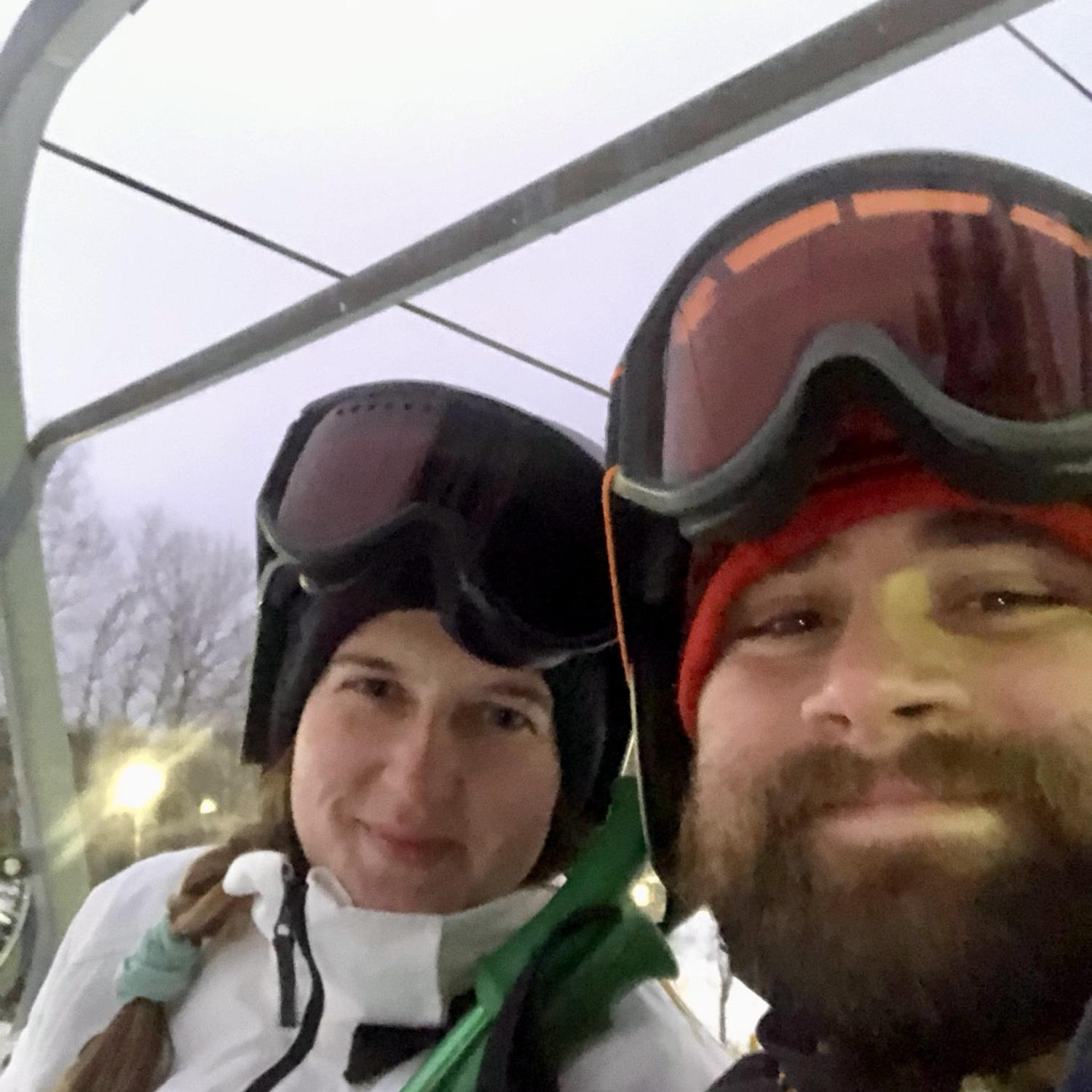 First ski date