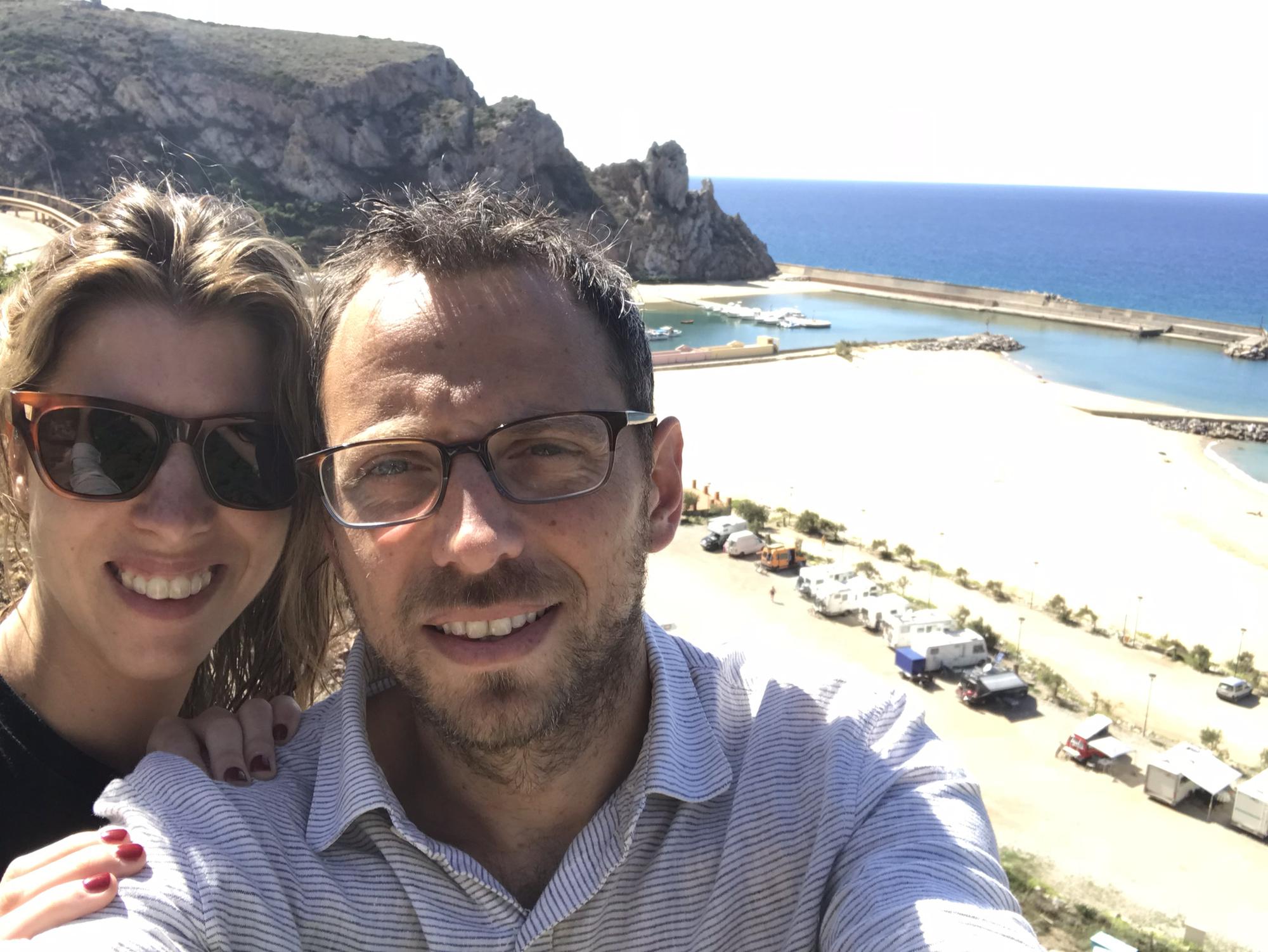 Right before we saw Bono in Sardegna, Italy. September 2018.