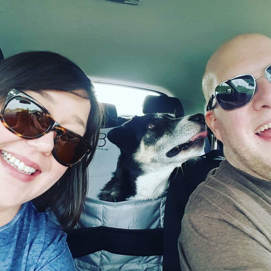 Taking a road trip with our Jimi boy