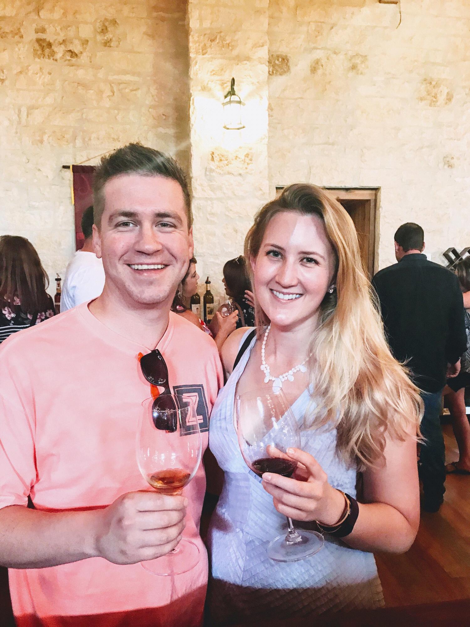Our first away trip together was to Texas wine country in Fredericksburg. Little did I know, this would become a passion for us and we would continue to grow as a couple on these adventures