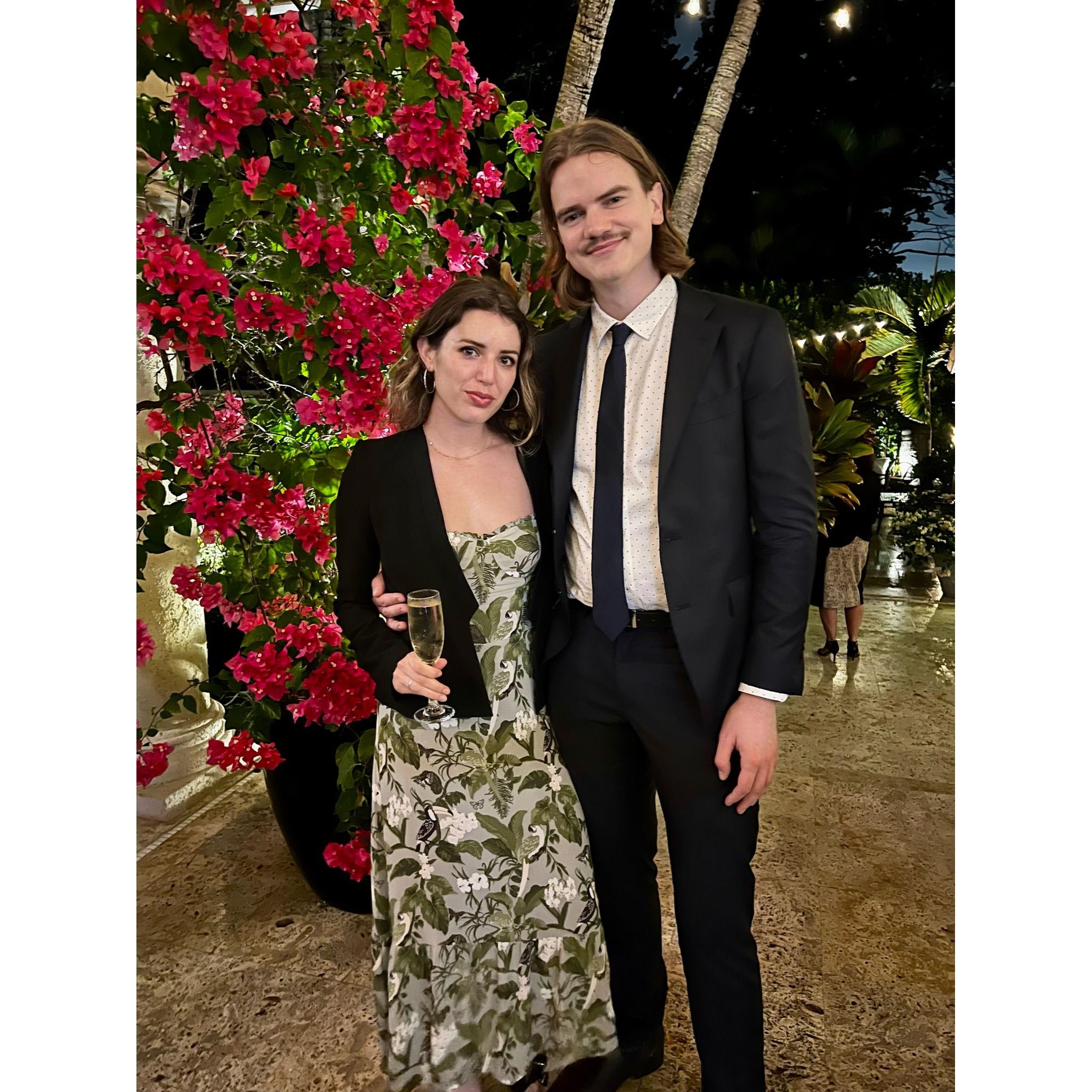 Our first wedding!
