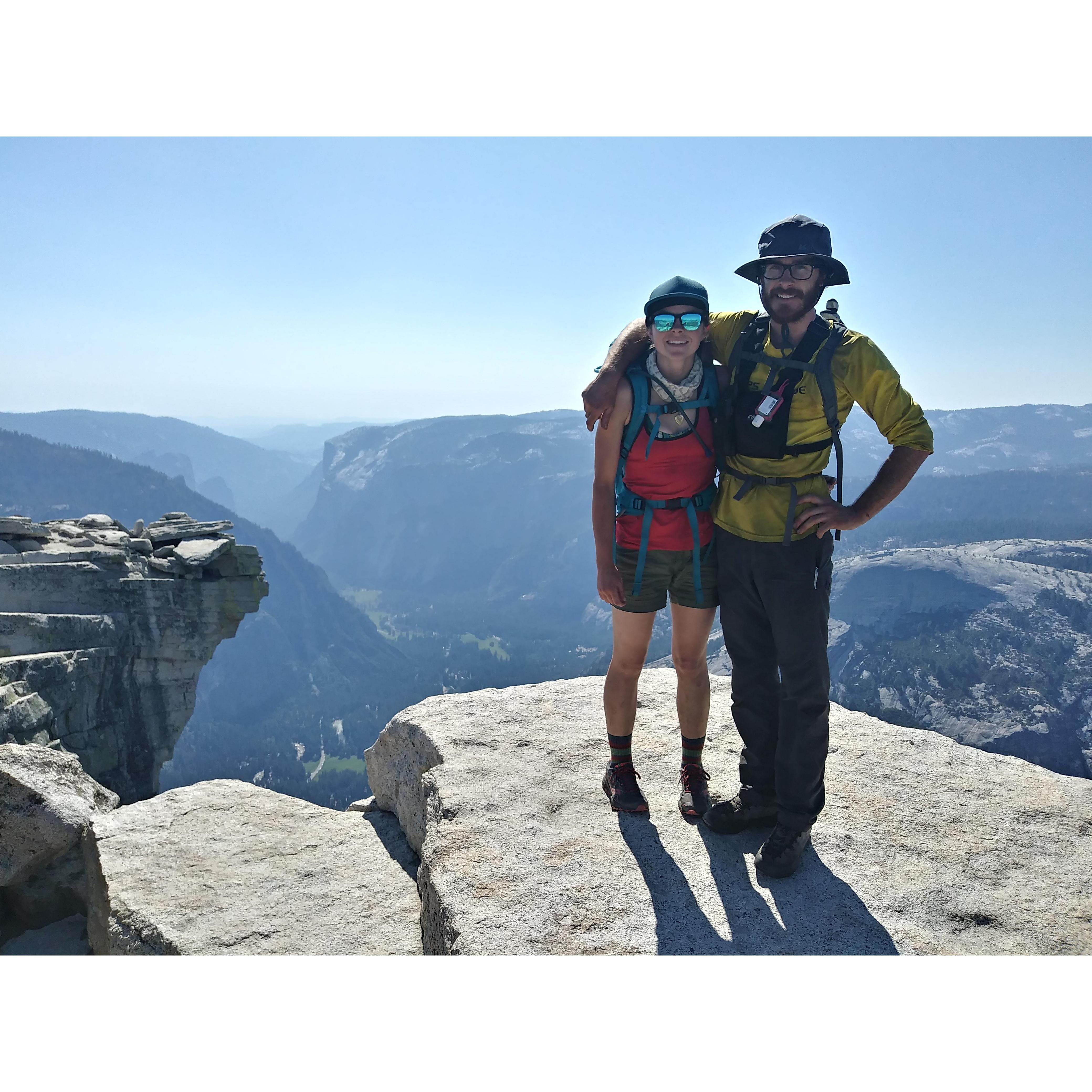 On top of Half Dome