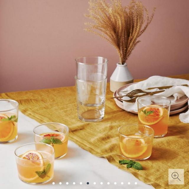 Stackable Bodega Glasses // Set of 12 (12.5 oz)
