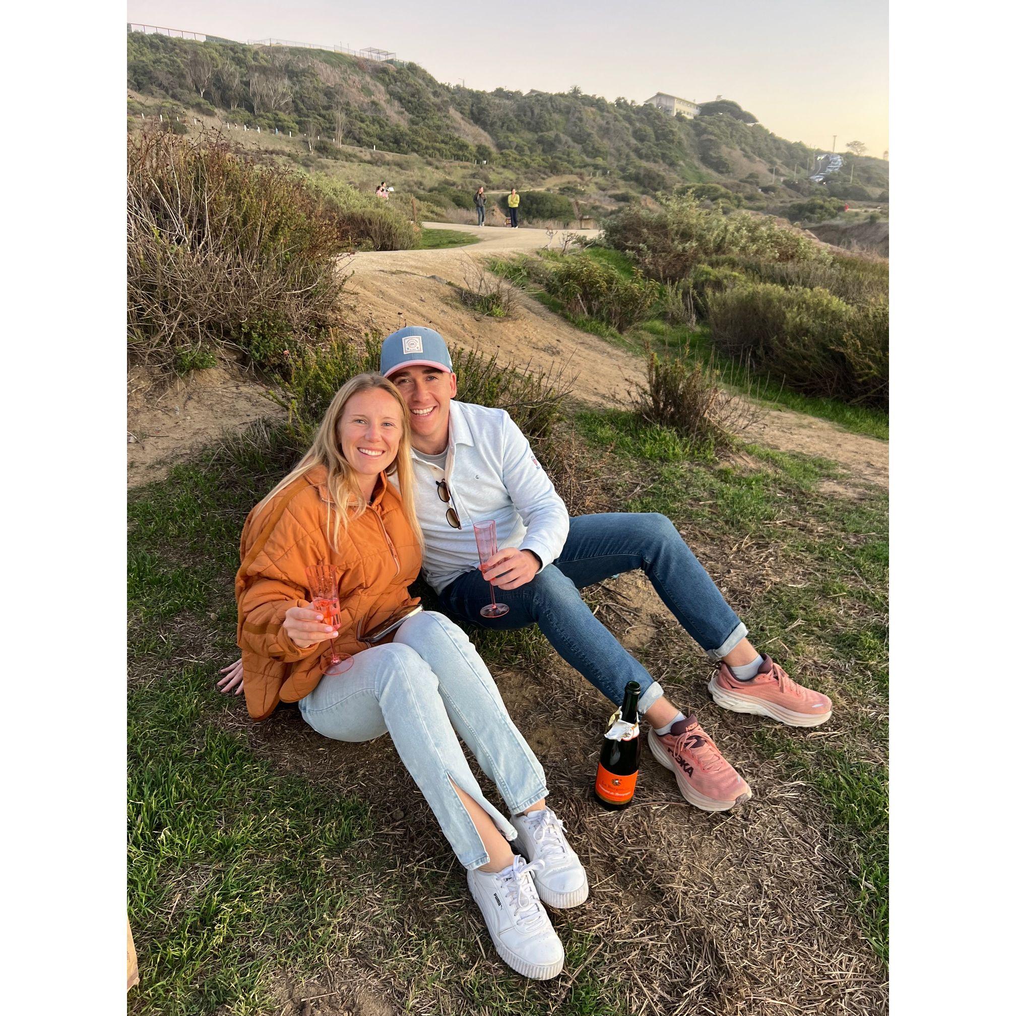 Sunset Cliffs in San Diego