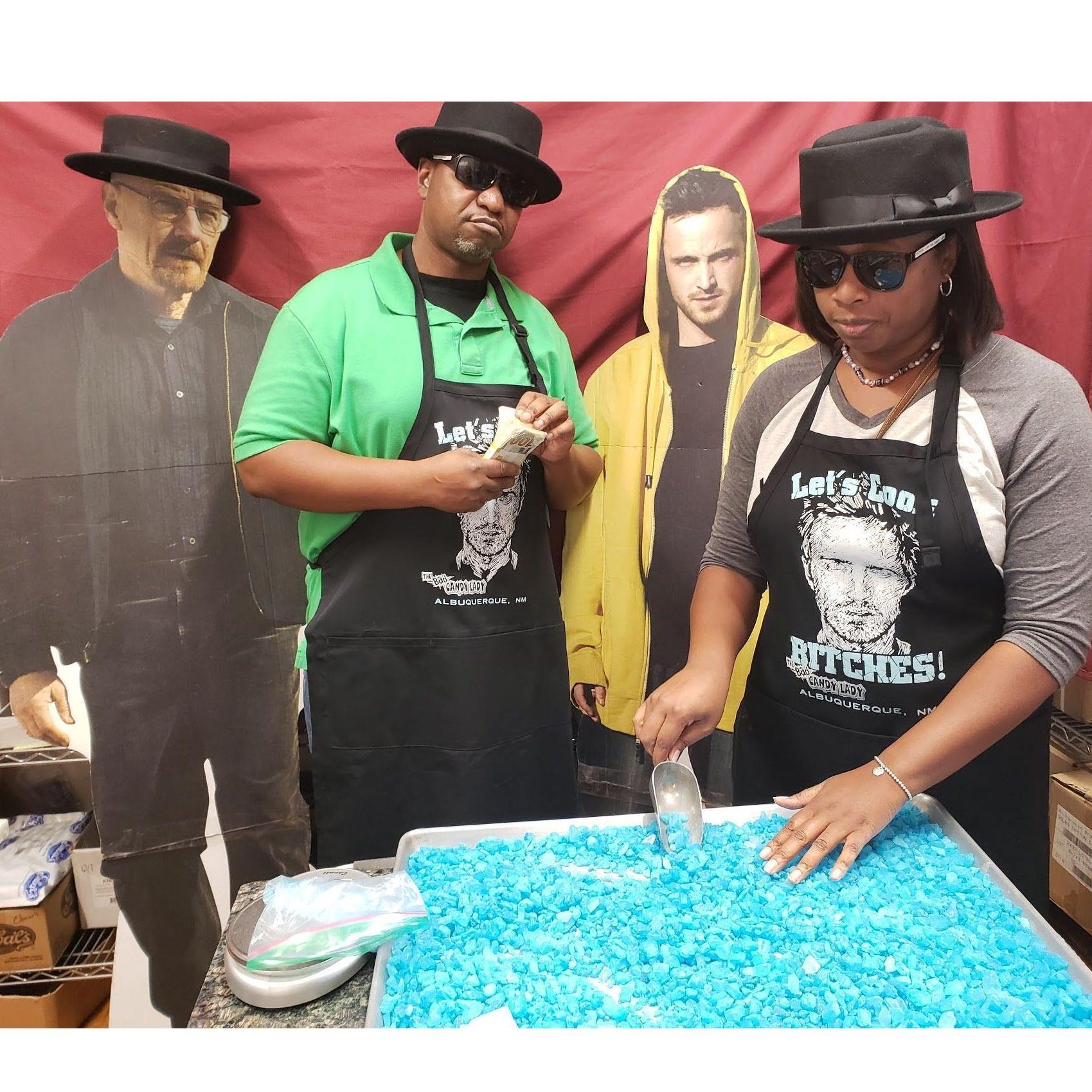 While in New Mexico, we had to check out some "Breaking Bad" sites.