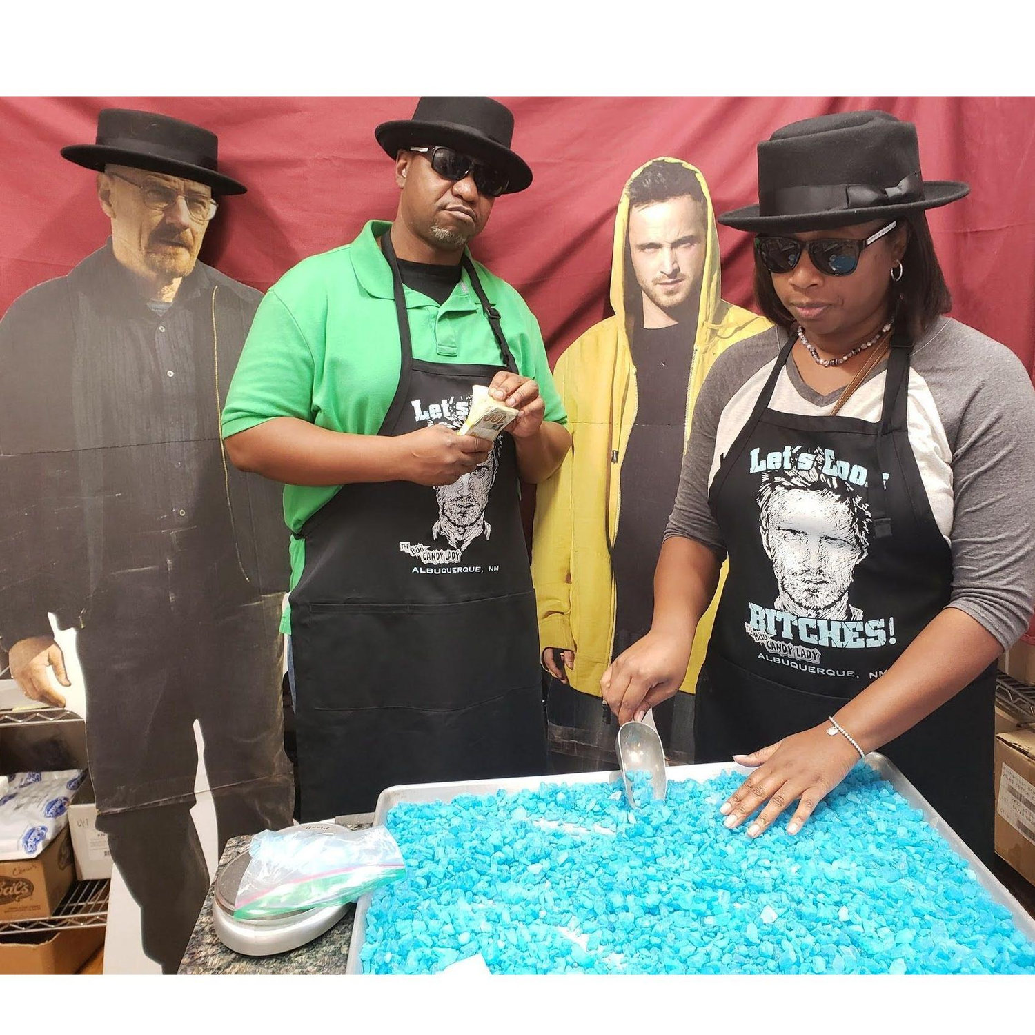 While in New Mexico, we had to check out some "Breaking Bad" sites.