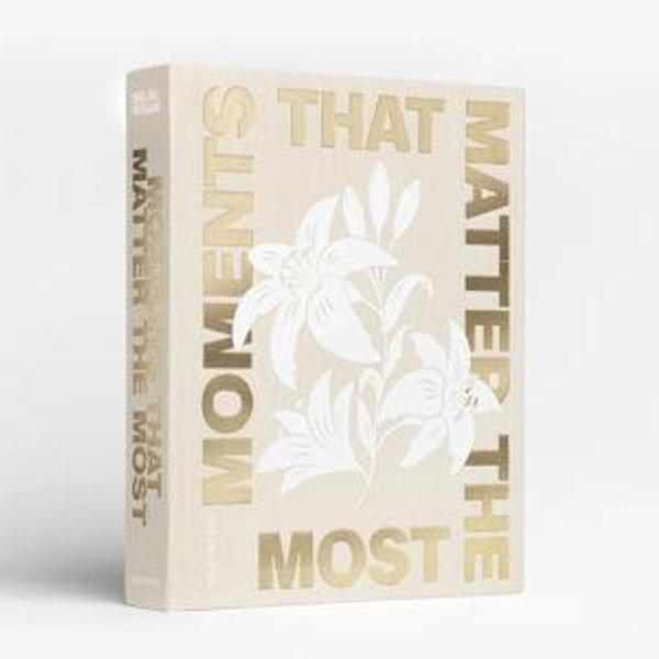 PRINTWORKS | Photo Album Moments that Matter the Most Beige