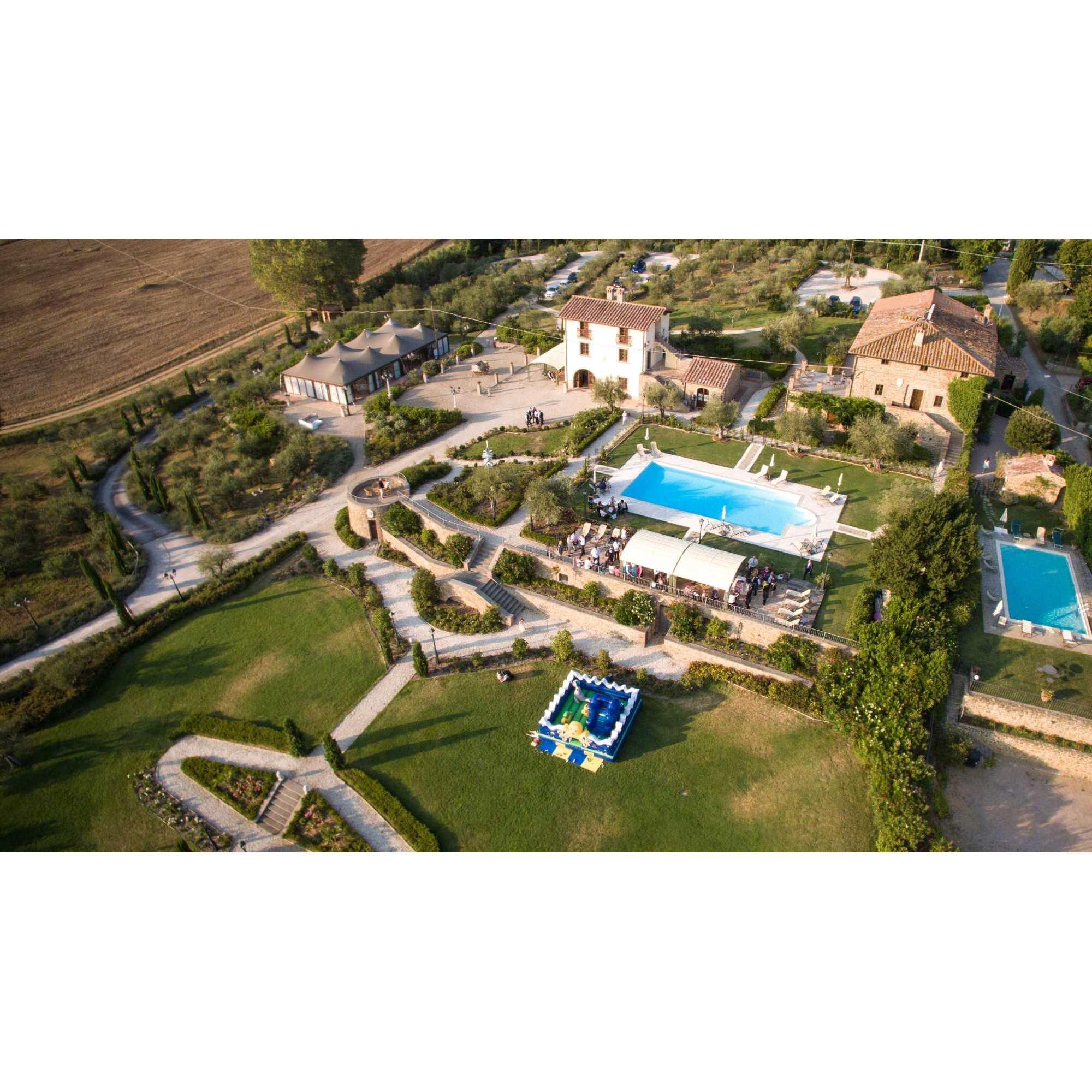 Villa Baroncino, our wedding venue.