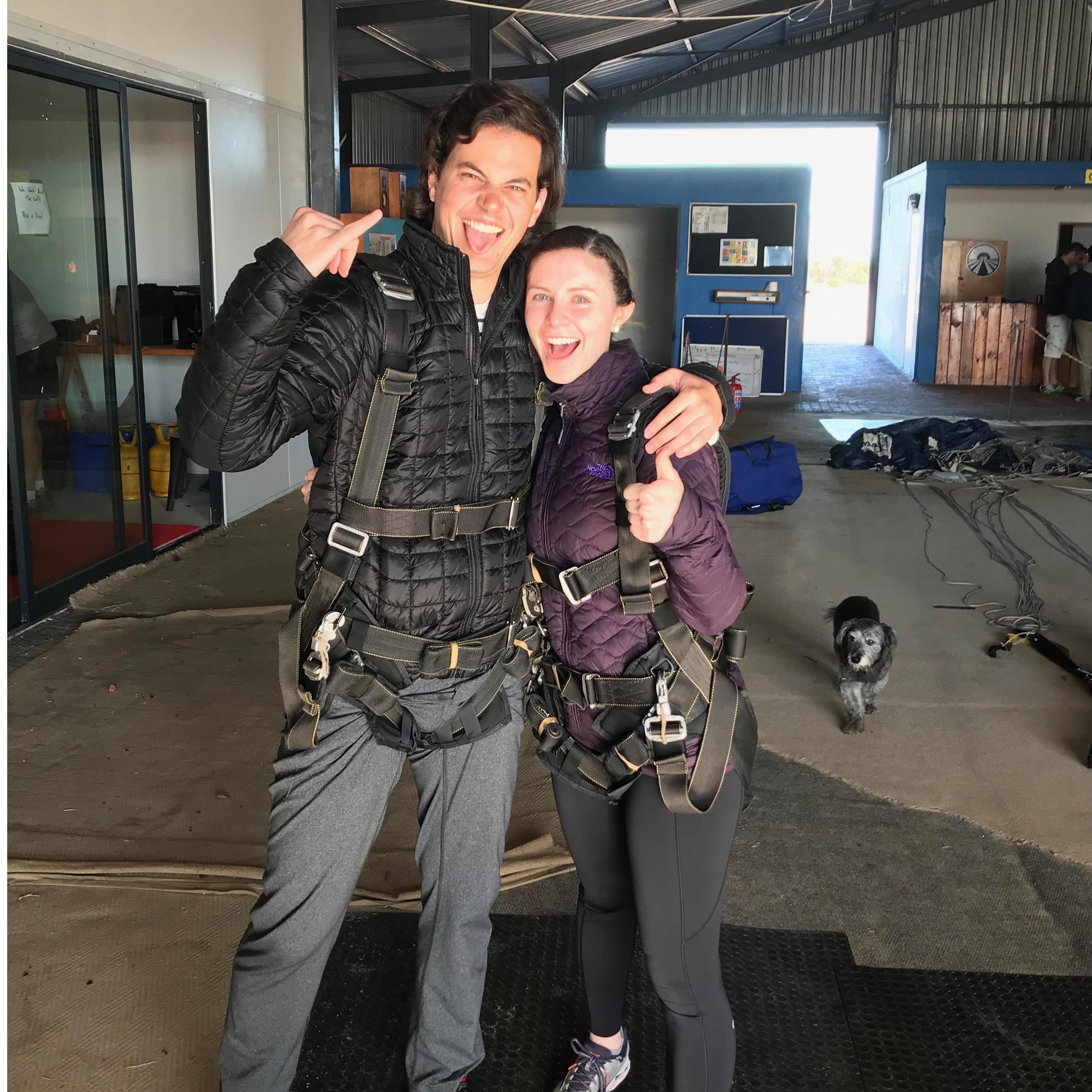 Skydiving in Cape Town, South Africa