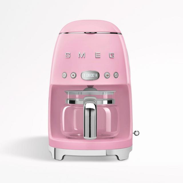 Smeg Pink Drip Coffee Maker