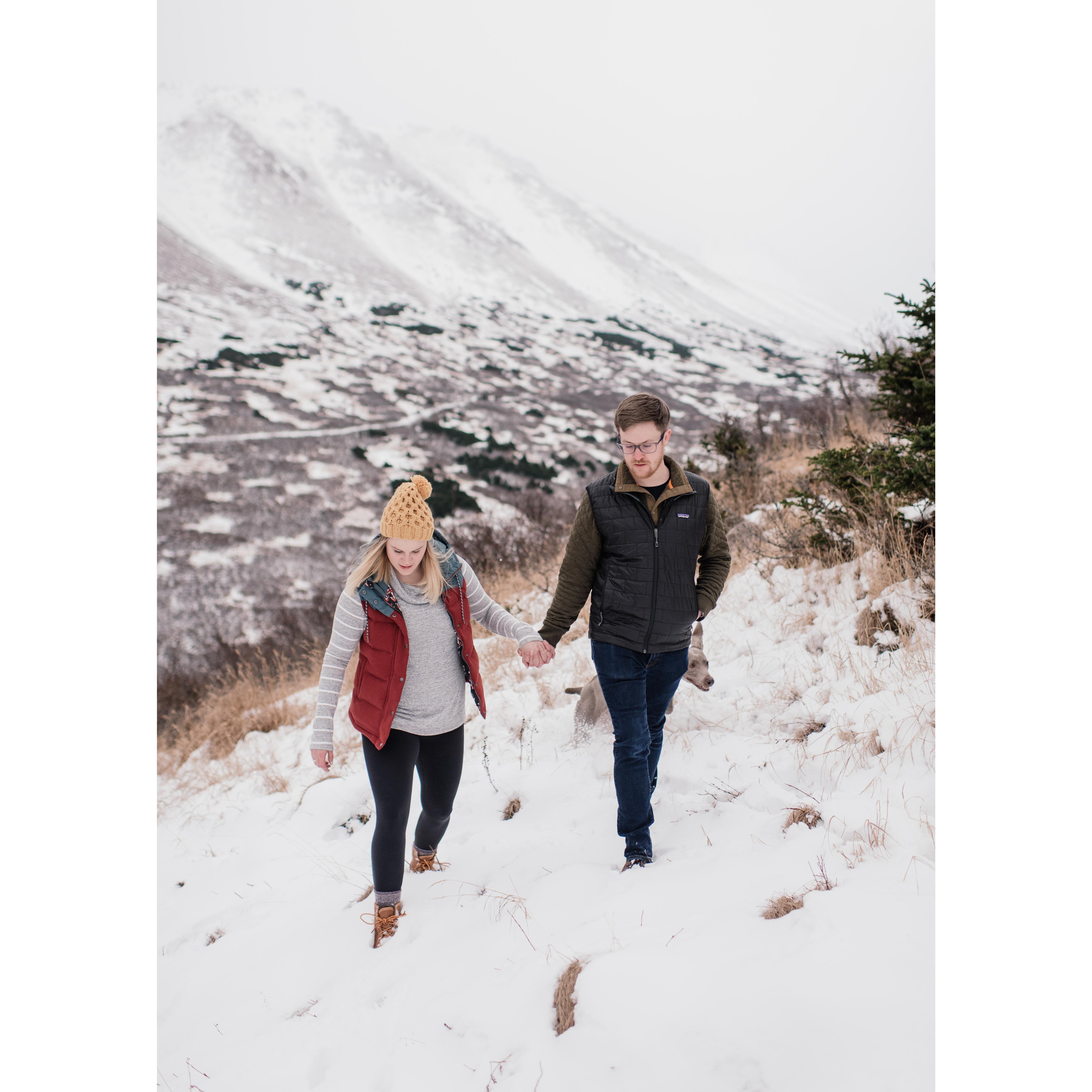 Our engagement photos taken by the talented Erica Rose!