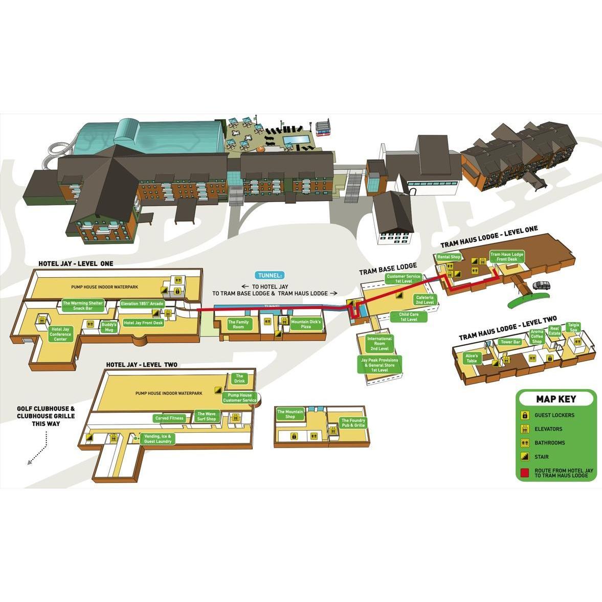 Jay Peak Map