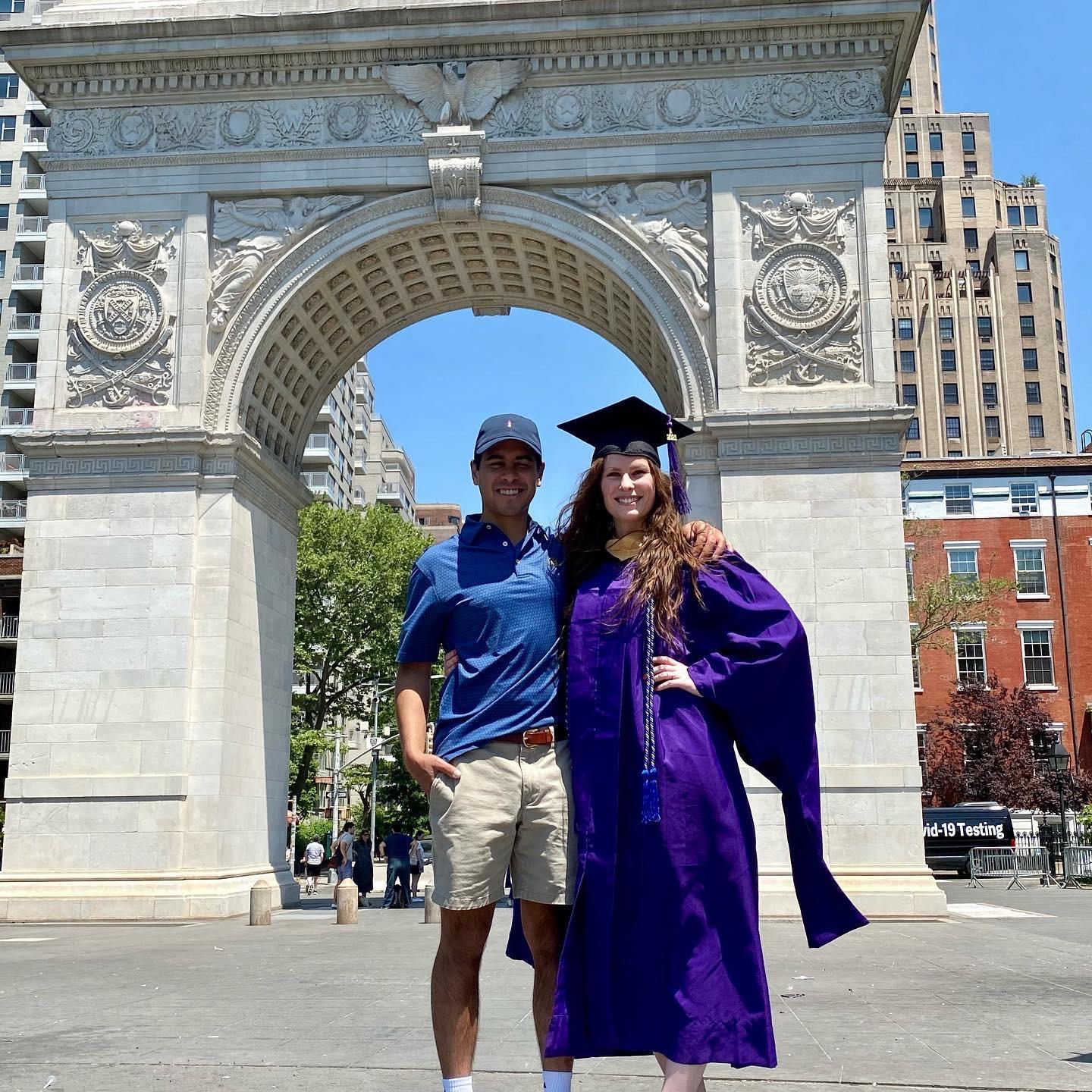 Sara's MSW graduation!