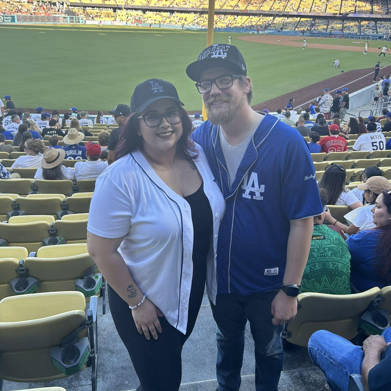 Ty was somehow an Angels fan when we first started dating... that has since been more than corrected