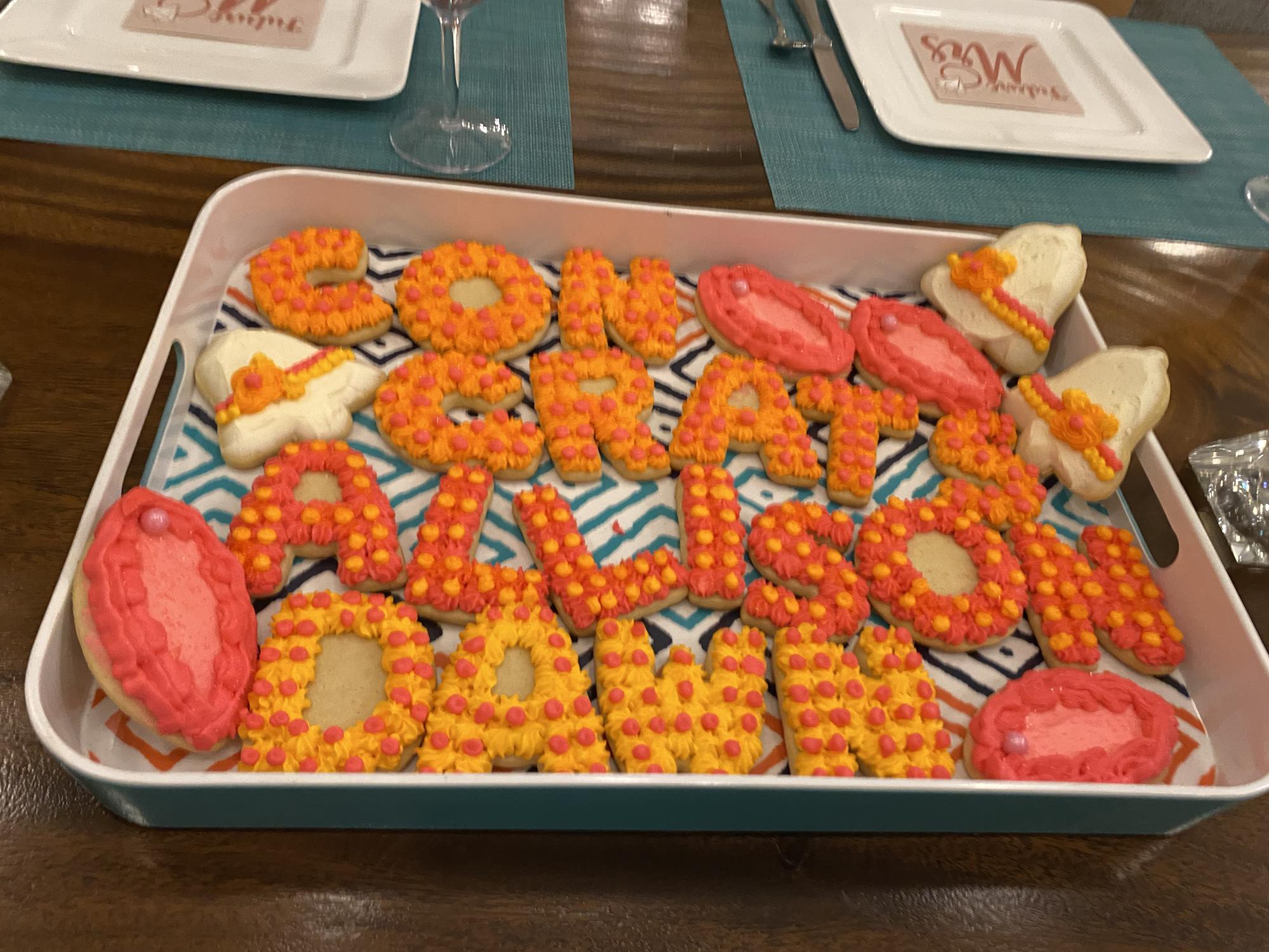 Engagement celebration in Edina, MN, November 2021.