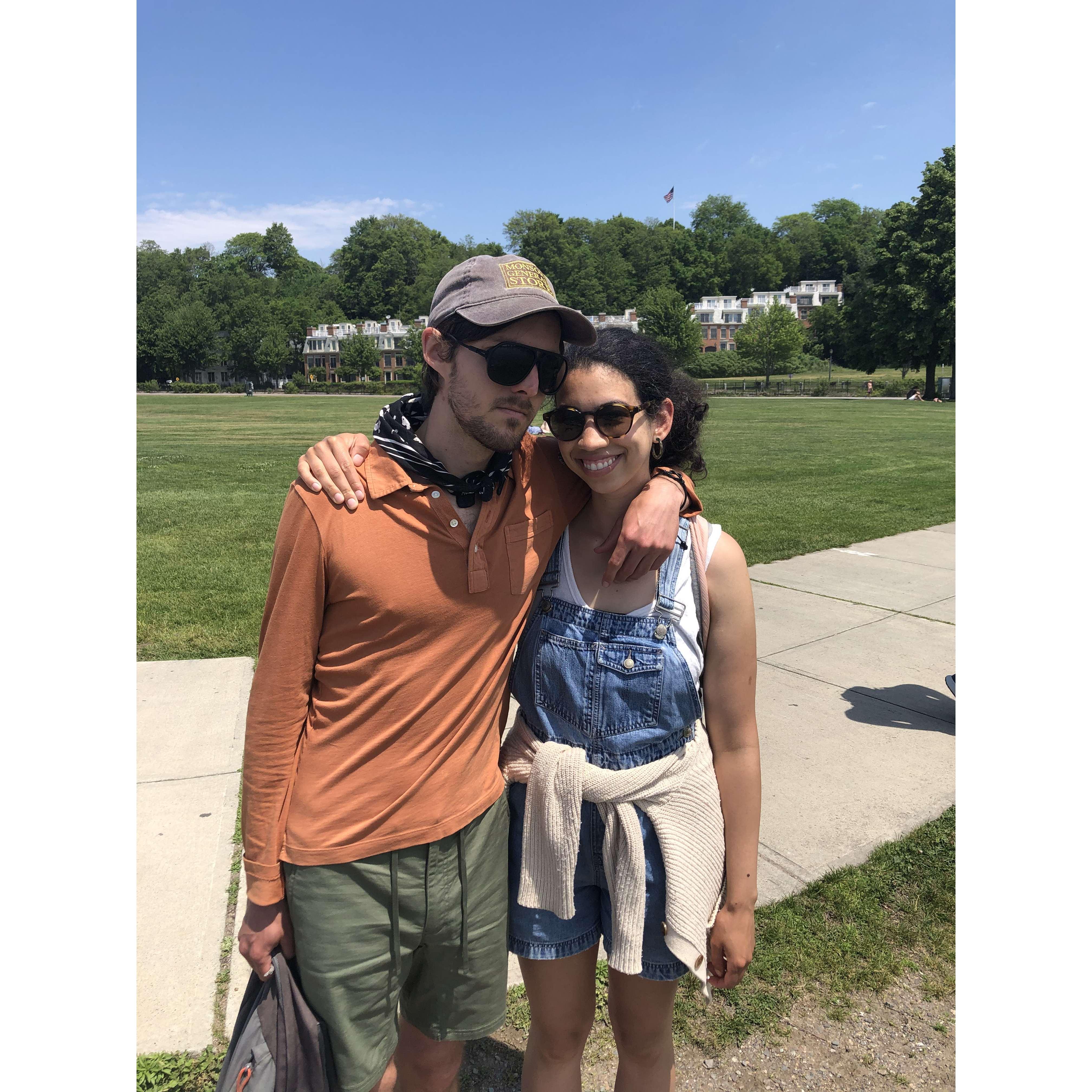 At the Waterfront Park