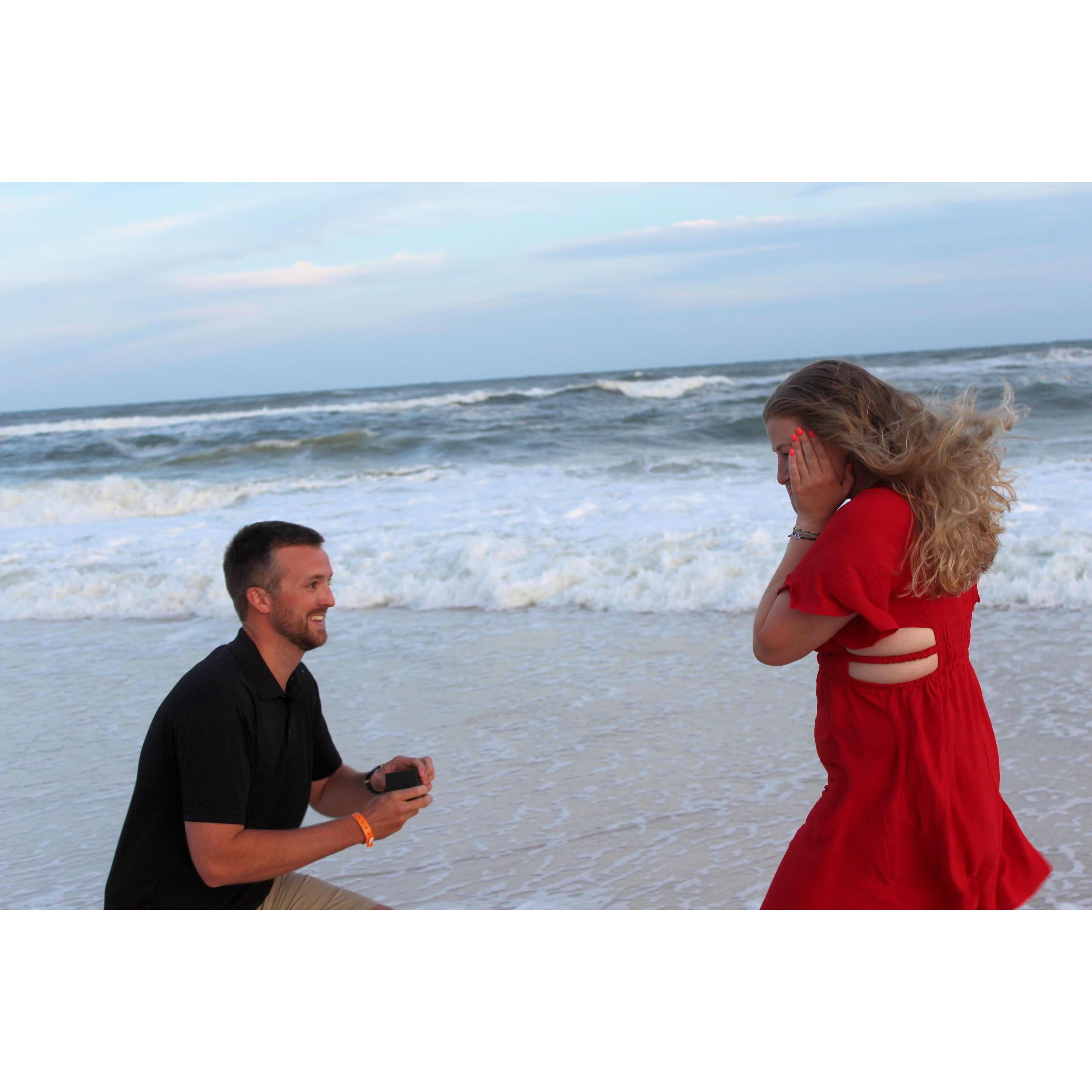 We got engaged on June 18, 2024