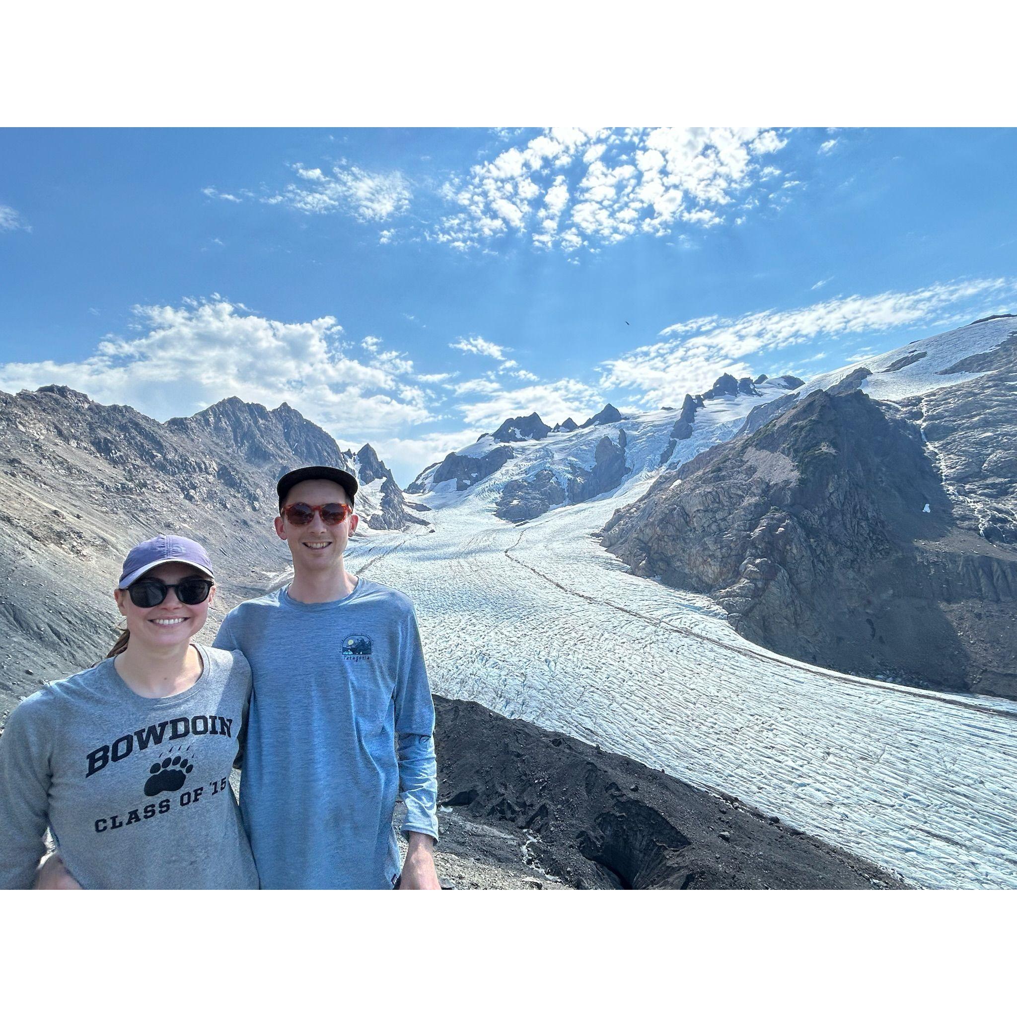 Blue Glacier in Olympic National Park 🏔️