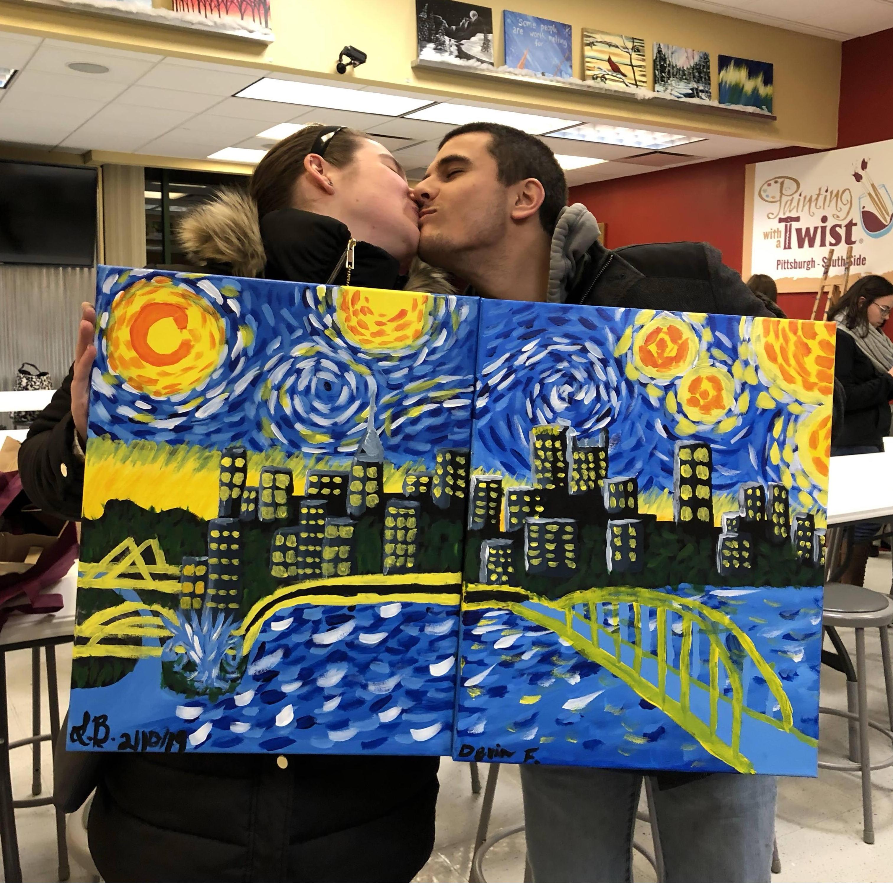 Paint and Sip. 2019.