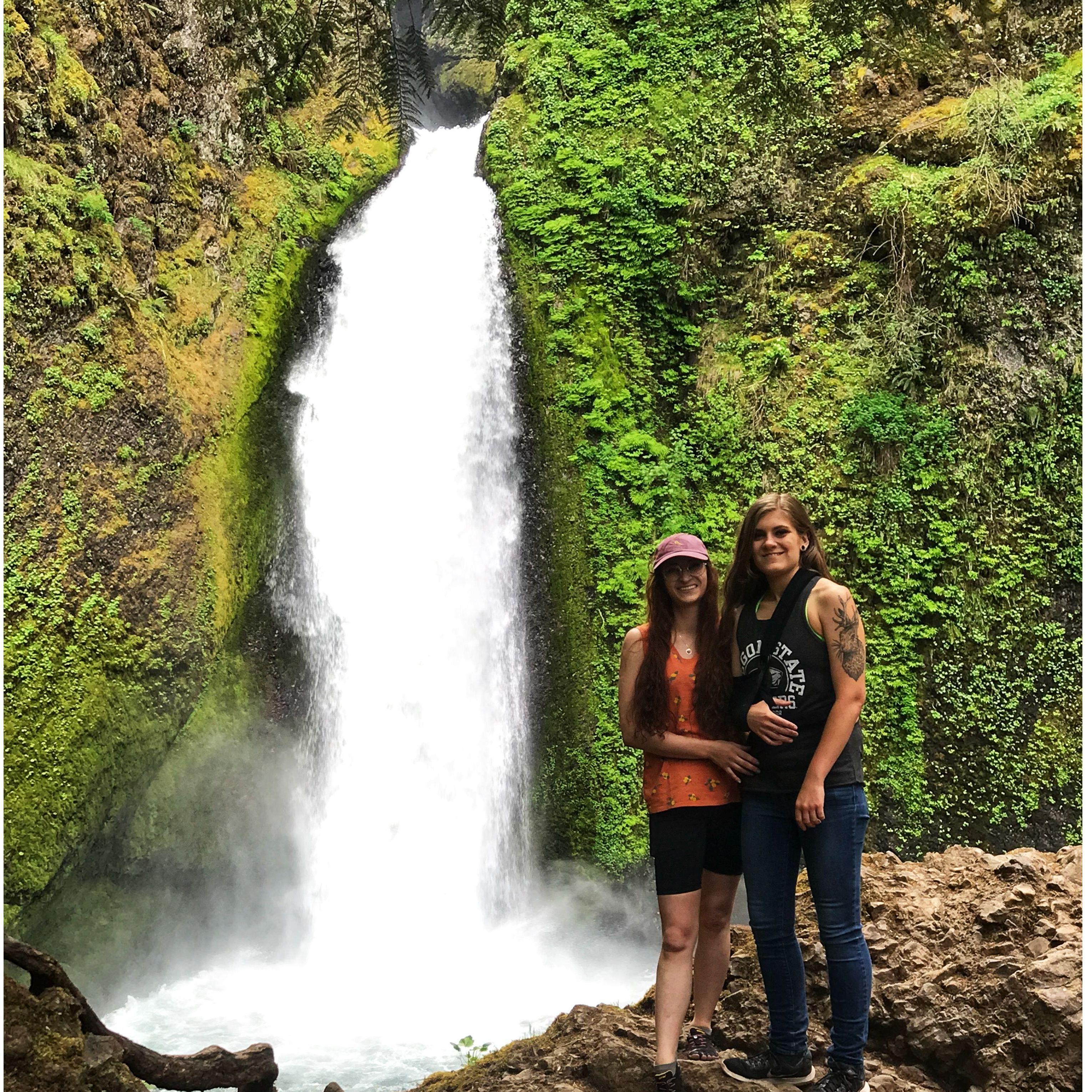 Our favorite waterfall in Oregon