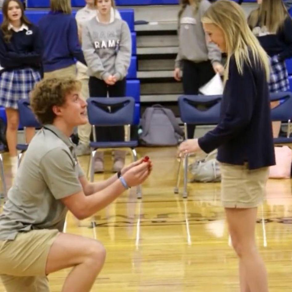 Throwback to a high school game… haha, who knew?