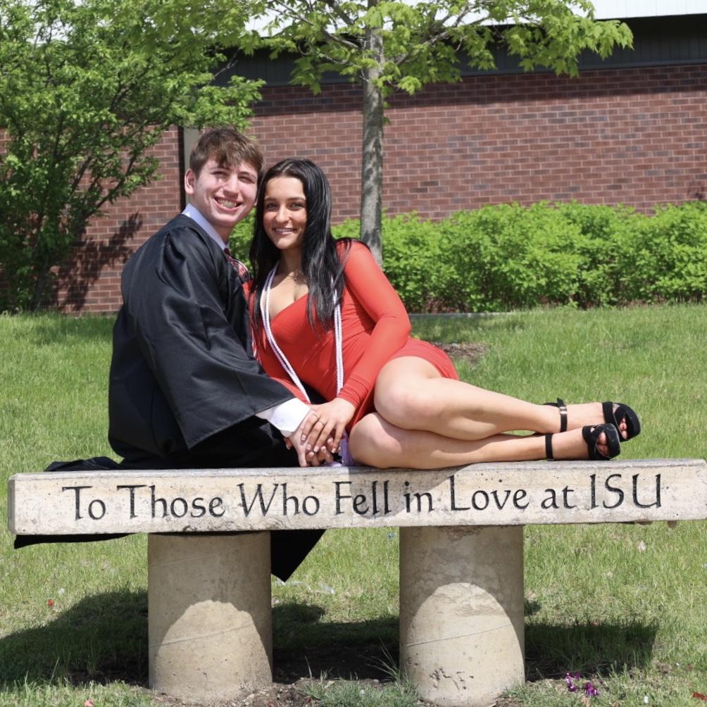 Graduating ISU together where we met