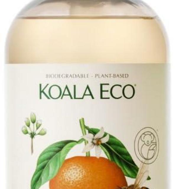Koala Eco Natural Fruit & Vegetable Wash - Plant-Based, Eco-Friendly - with Australian Mandarin Essential Oil - 16oz