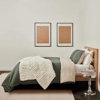 Reversible Linen 3-Piece Duvet Set