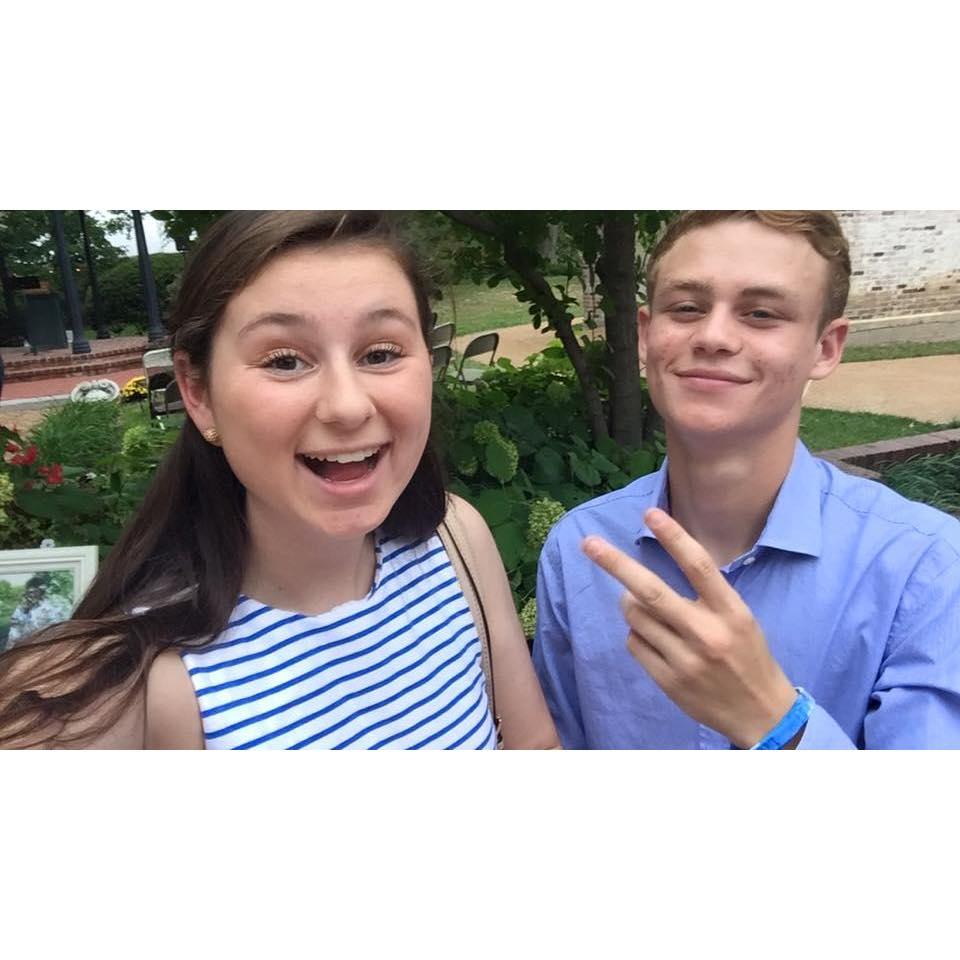 Attended Micaela's cousin's wedding together.