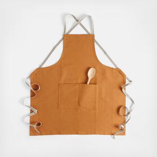 Oslo Cross-Back Apron with Pocket