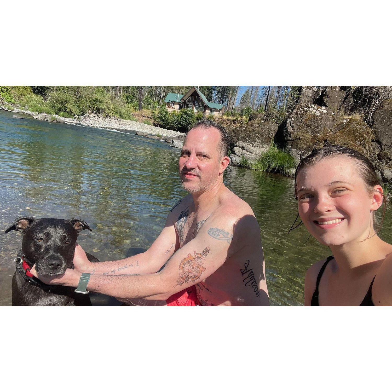 Daddy and daughter