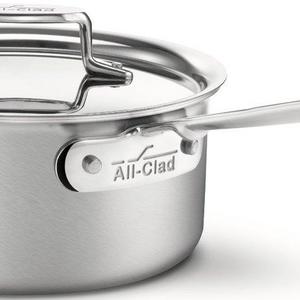 All-Clad D5  3-Quart, Silver Sauce Pan