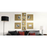 Manhattan Frames in Gold