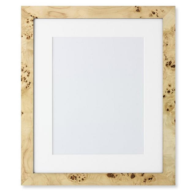 Exotic Burl Wood Gallery Frame, 11" X 14"