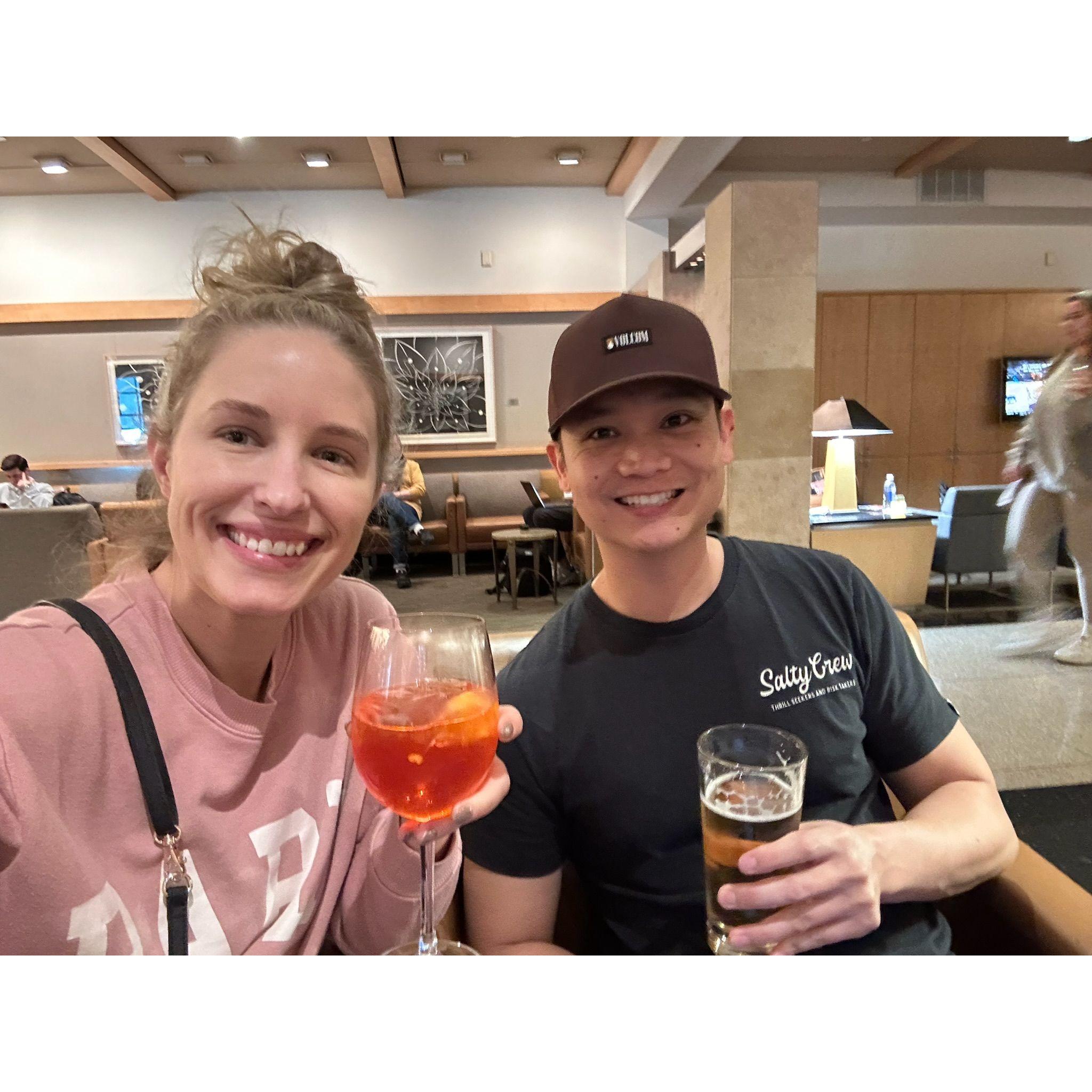 Traveling is our favorite place to be. #LoungeLife