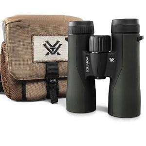 Vortex Optics Crossfire HD 10x42 Binoculars - HD Optical System, Tripod Adaptable, Rubber Armor, Waterproof, Fogproof, Shockproof, Included GlassPak - Unlimited, Unconditional Warranty