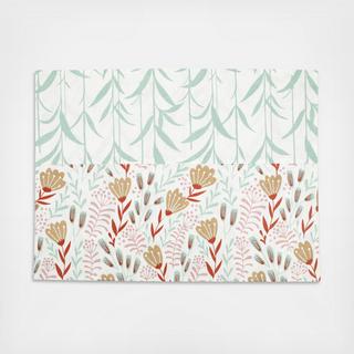 Bohemian Linens Reversible Placemat, Set of 4