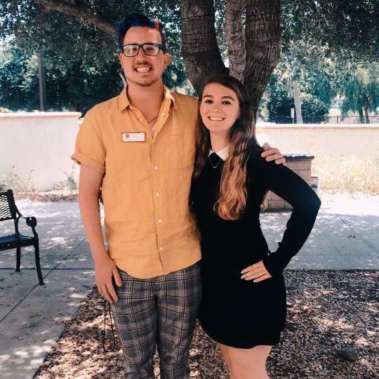 Our first photo together :)